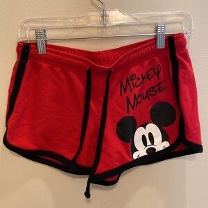 Disney Mickey Mouse SET kids red shorts & T-shirt size 5T